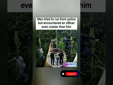 🔥💔Man tried to run from police Officer ran after him on a PADDLEBOARD💀🌊 #Florida #ViralVideo #shorts