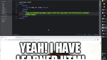 HTML alapok: Kép és link beillesztés