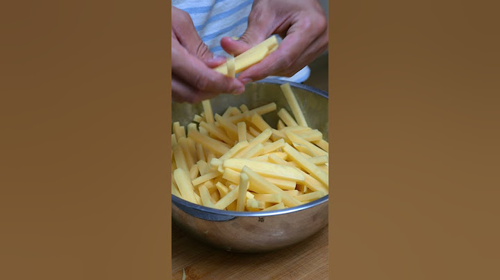 Las mejores patatas fritas del mundo