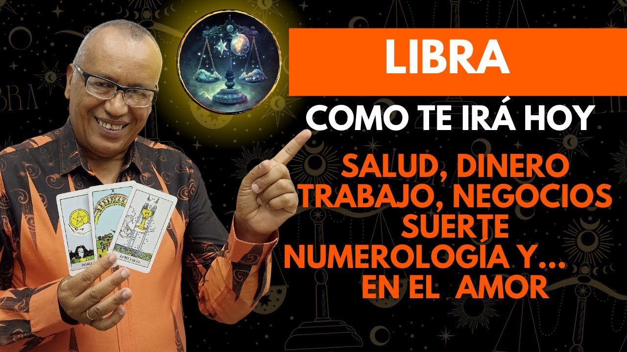 LIBRA...POR LEY DEL DESTINO TE LLEGA LA SUERTE y EL DINERO...EN EL AMOR ...