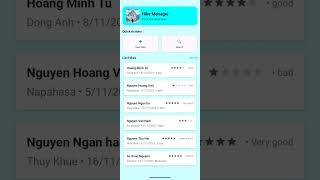 Demo app native android M Hike