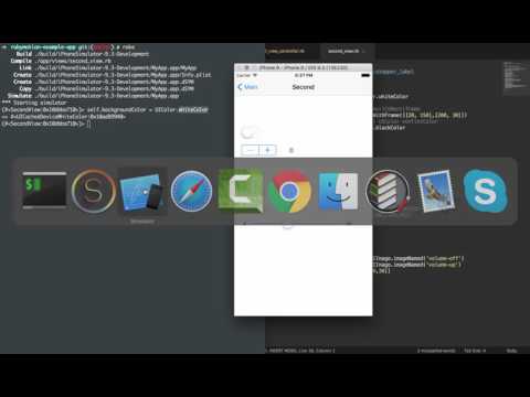 10 - iOS Development with Ruby using RubyMotion - Adding a UISlider and Displaying It's Value