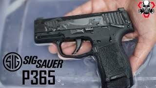 ทดสอบทรมาน SIG SAUER P365 สถานีแช่น้ำ กระสุนจริงหัวตะกั่ว