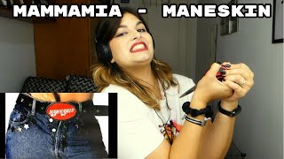 REACCIÓN: MAMMAMIA - MANESKIN(audio) | Cristina Black & White