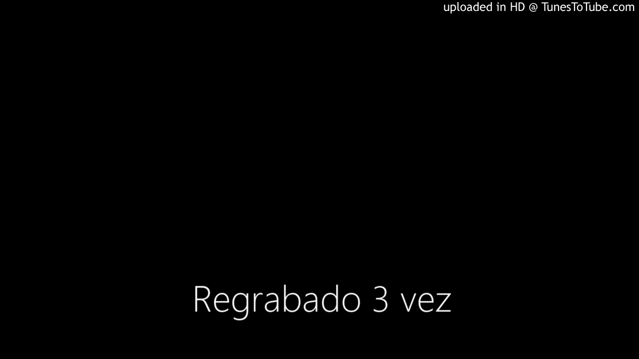Regrabado 3 vez