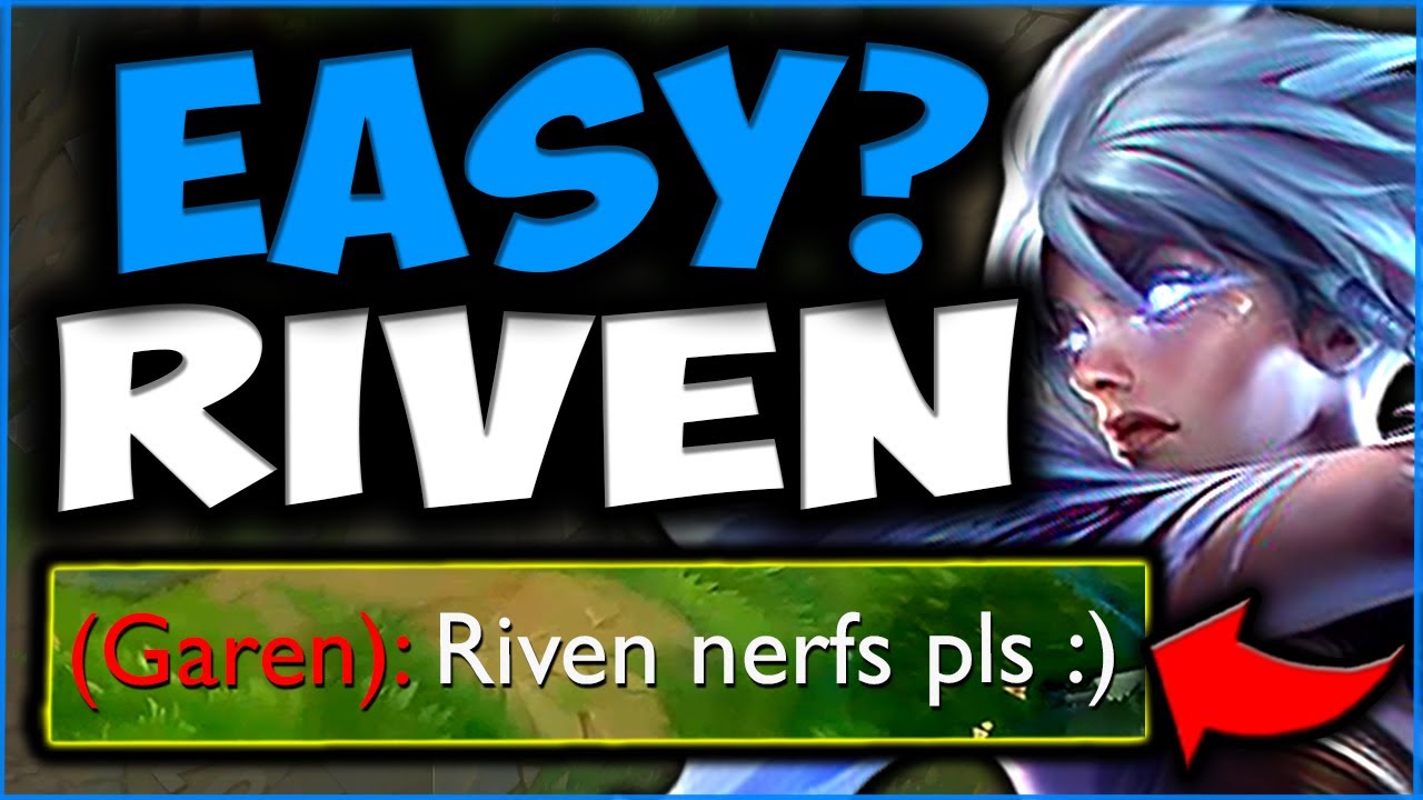 HOW TO 100% *HARD* Here's why Riven even COUNTERS GAREN. - League of Legends - YouTube