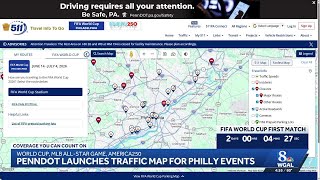 PennDOT launches live traffic maps for FIFA World Cup