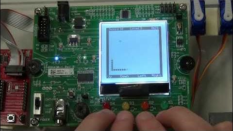 MSP430 RBX430 Snake Demo (BYU CS 124)