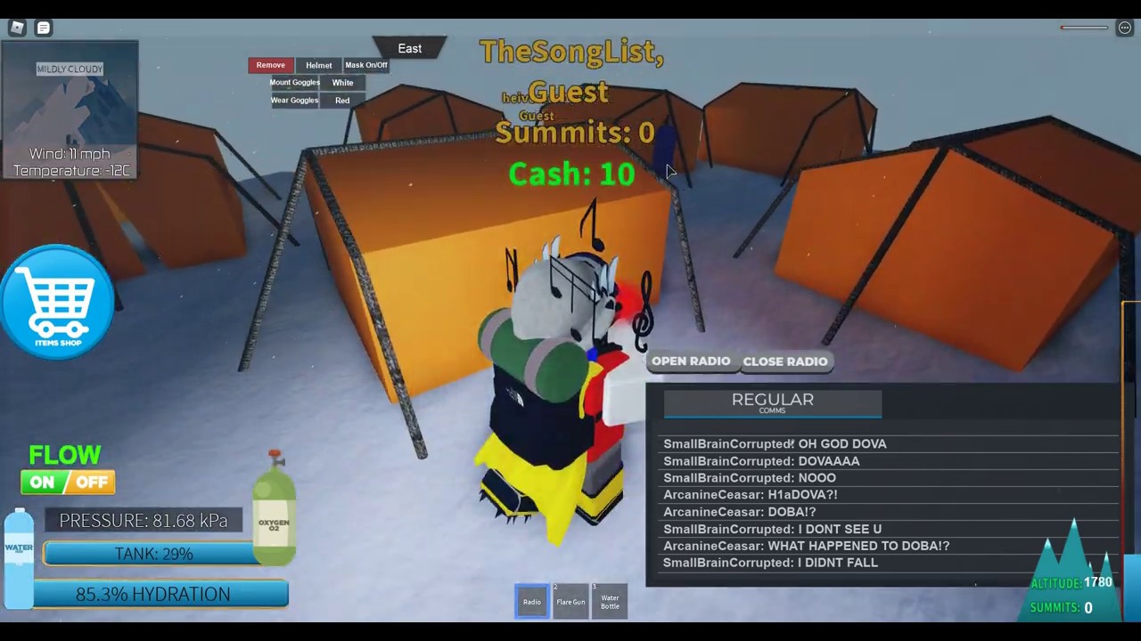 Roblox Mount Everest Climbing Roleplay Climbing A Mountain Youtube - mount everest roblox script