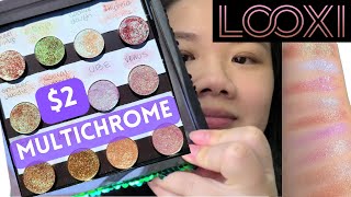 Looxi Eyeshadow Swatch & Review | Best Beginner Multichrome