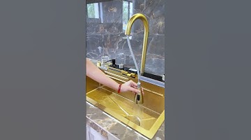 Bồn rửa chén thông minh – Tiết kiệm không gian cho căn bếp nhà bạn #enic #shorts