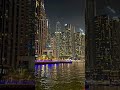 Dubai Marina Night View #dubai #dubailife #nightlife #shorts #viral