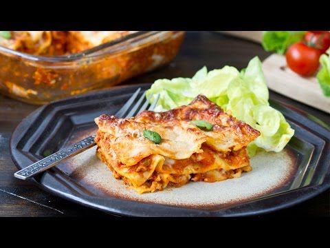 Βίντεο: Lasagna: δύο επιλογές για πλήρωση