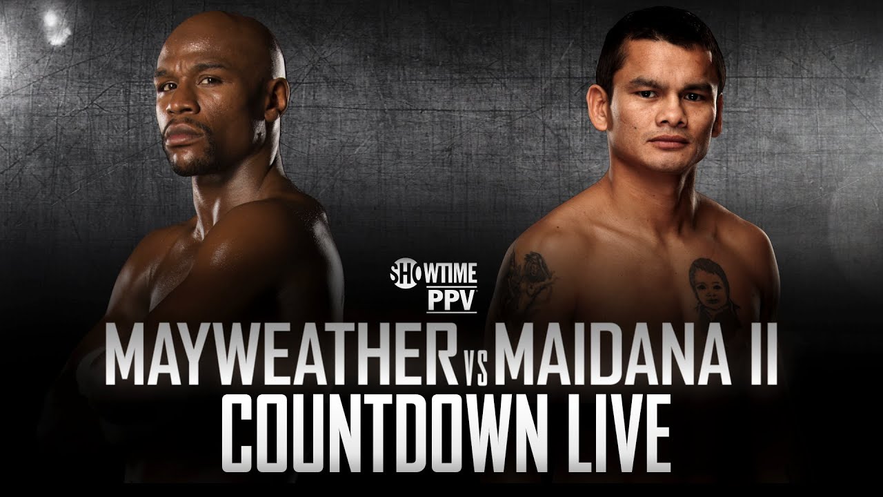 Countdown Live Mayweather vs. Maidana 2