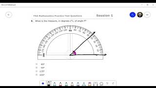 FSA Math Practice Test Session 1 #9