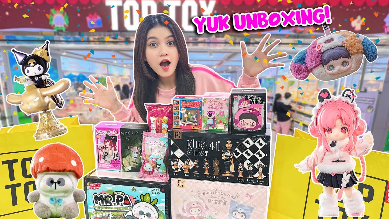 UNBOXING SEMUA BLINDBOX GEMOY TOPTOY!! GAK NYANGKA DAPET SECRET TERUSSS😭💖