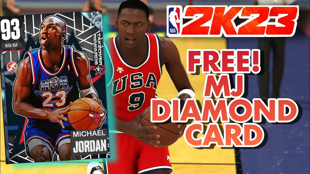 NBA 2K23 FREE DIAMOND CARD MICHAEL JORDAN YouTube