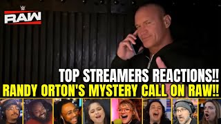 Streamers REACT to Randy Orton's Mystery Phone Call on WWE RAW | WWE RAW 16 Mar 2026