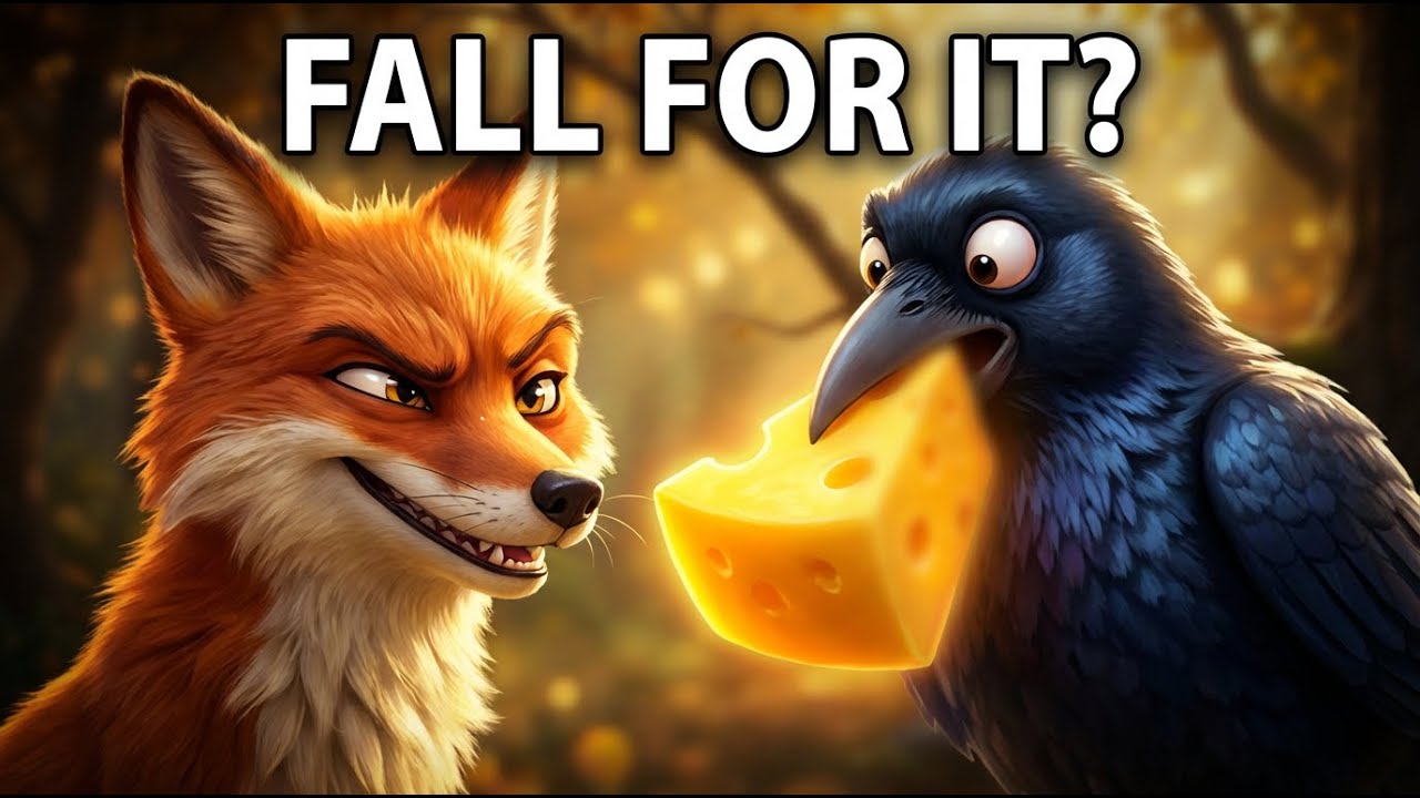 Сладкие слова имеют свою цену | Ворона и Лис