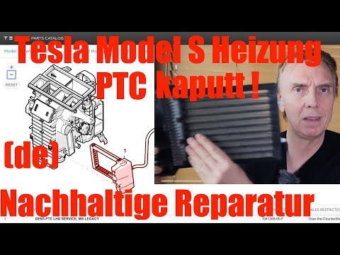 Tesla Model S Heizung PTC kaputt - nachhaltige Reparatur (de)