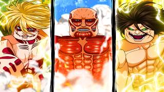 I Found the MOST OP Titan Builds in Attack on Titan Revolution