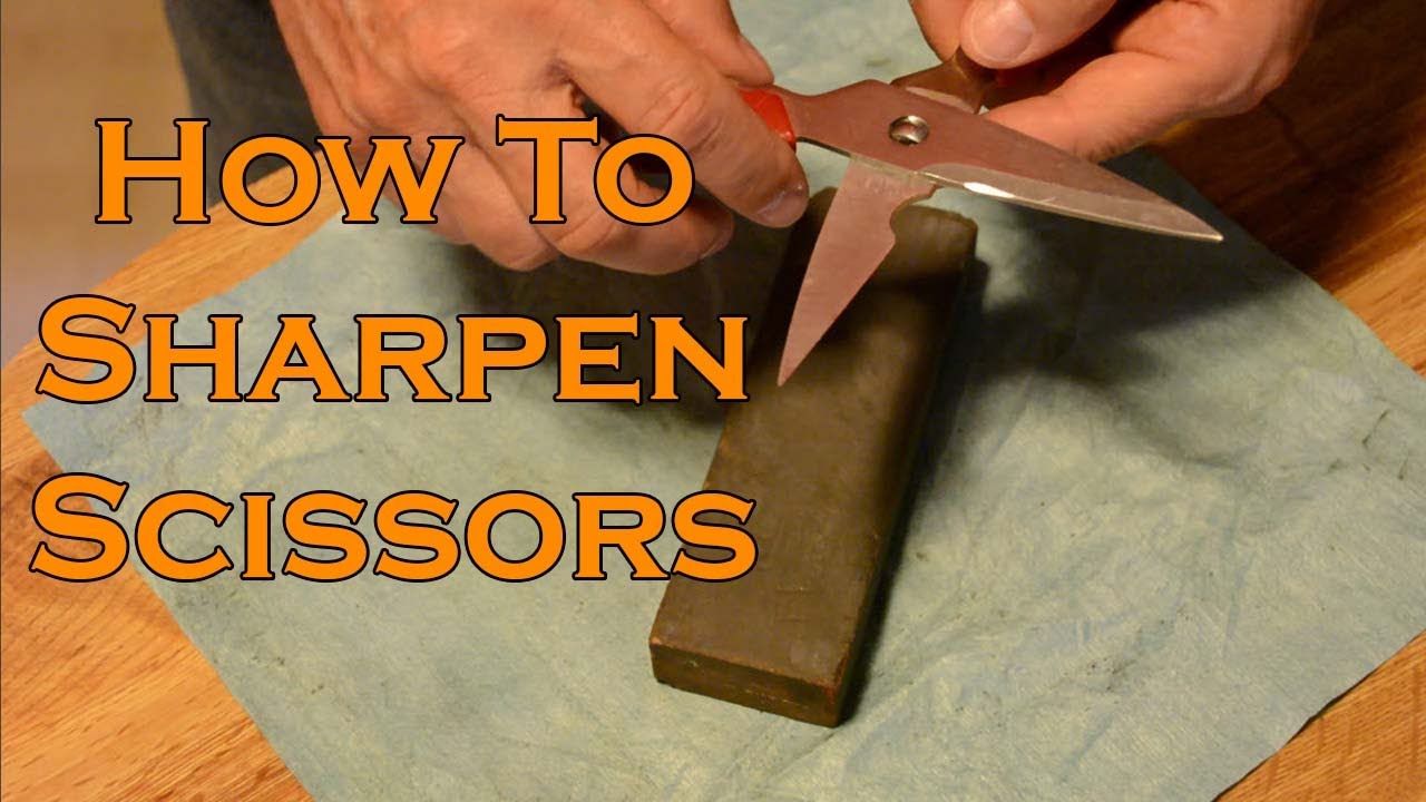 How To Sharpen Scissors Like A Pro 