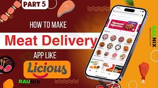 how to make meat delivery app like licious | multi vendor meat delivery app | Part 5 Raunix screenshot 2