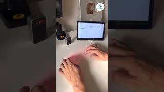 AMAZING Virtual Keyboard #coolgadget #tech #shorts