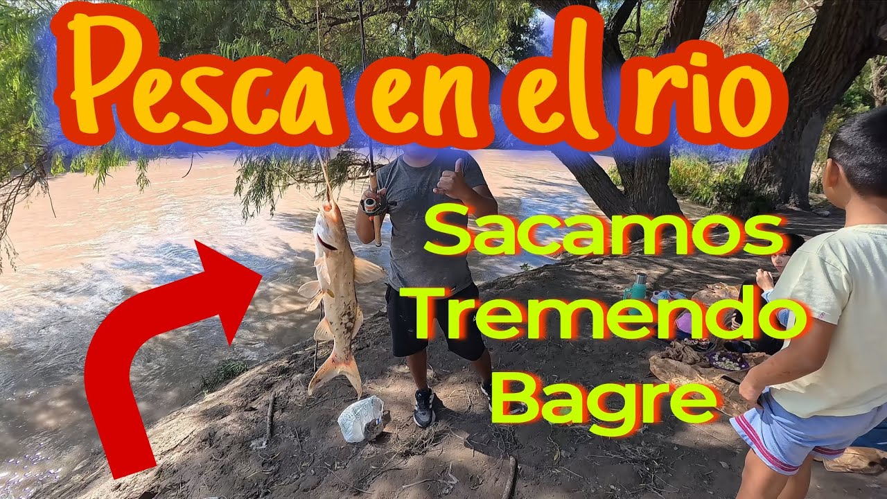 PESCA DE RIO , PESCANDO BAGRES EN EL RIO ARENALES DE SALTA ARG , SACAMOS BAGRESITOS