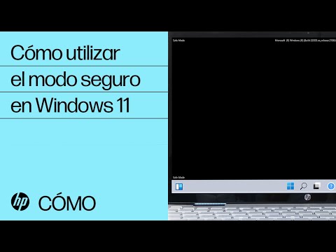 Cómo utilizar el modo seguro en Windows 11 | Soporte para equipos HP | HP Support