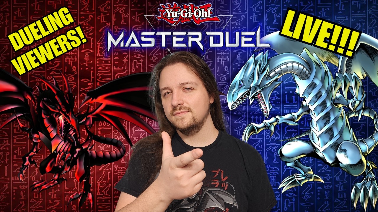LIVE!!! DarkArmedDuelist Playing Master Duel!!! DUELING VIEWERS! YU-GI-OH!