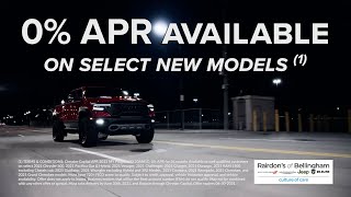 Summer Savings | 0% APR on Select Models* | Rairdons of Bellingham