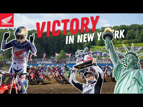 Jett Lawrence Takes Over 450 Championship Lead at Unadilla | Honda HRC Progressive