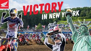 Jett Lawrence Takes Over 450 Championship Lead at Unadilla Honda HRC Progressive