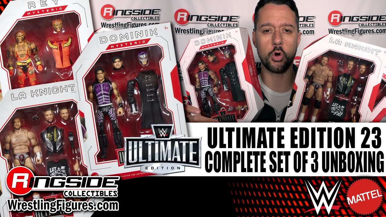 Figurine WWE Ultimate Edition Rey Mysterio 15 Cm - Mattel - NEUF Sous Emballage