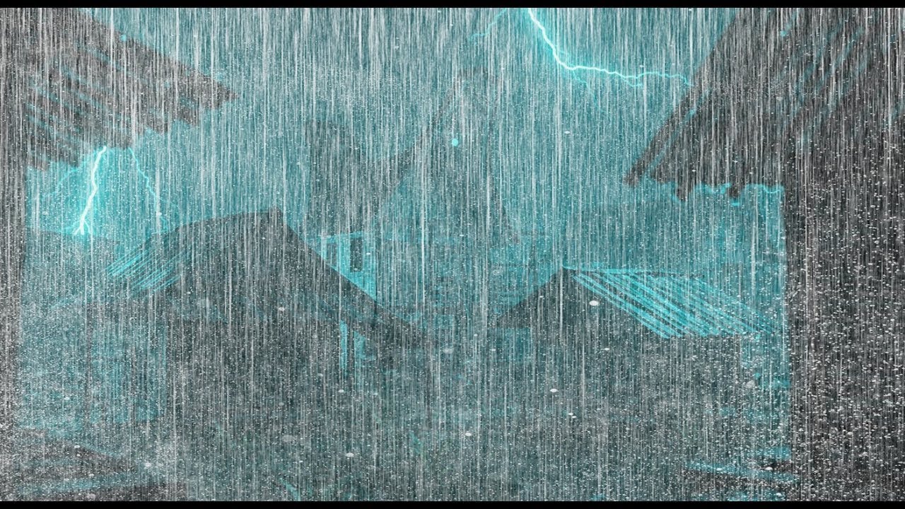 Rain Noises for Sleep – Relaxing Rainfall on Lonely Road to Reduce Stress and Help You Sleep