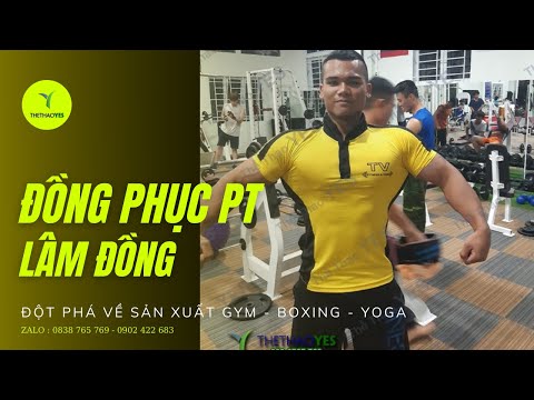 Đồng phục pt TV GYM LÂM ĐỒNG - Thể Thao YES