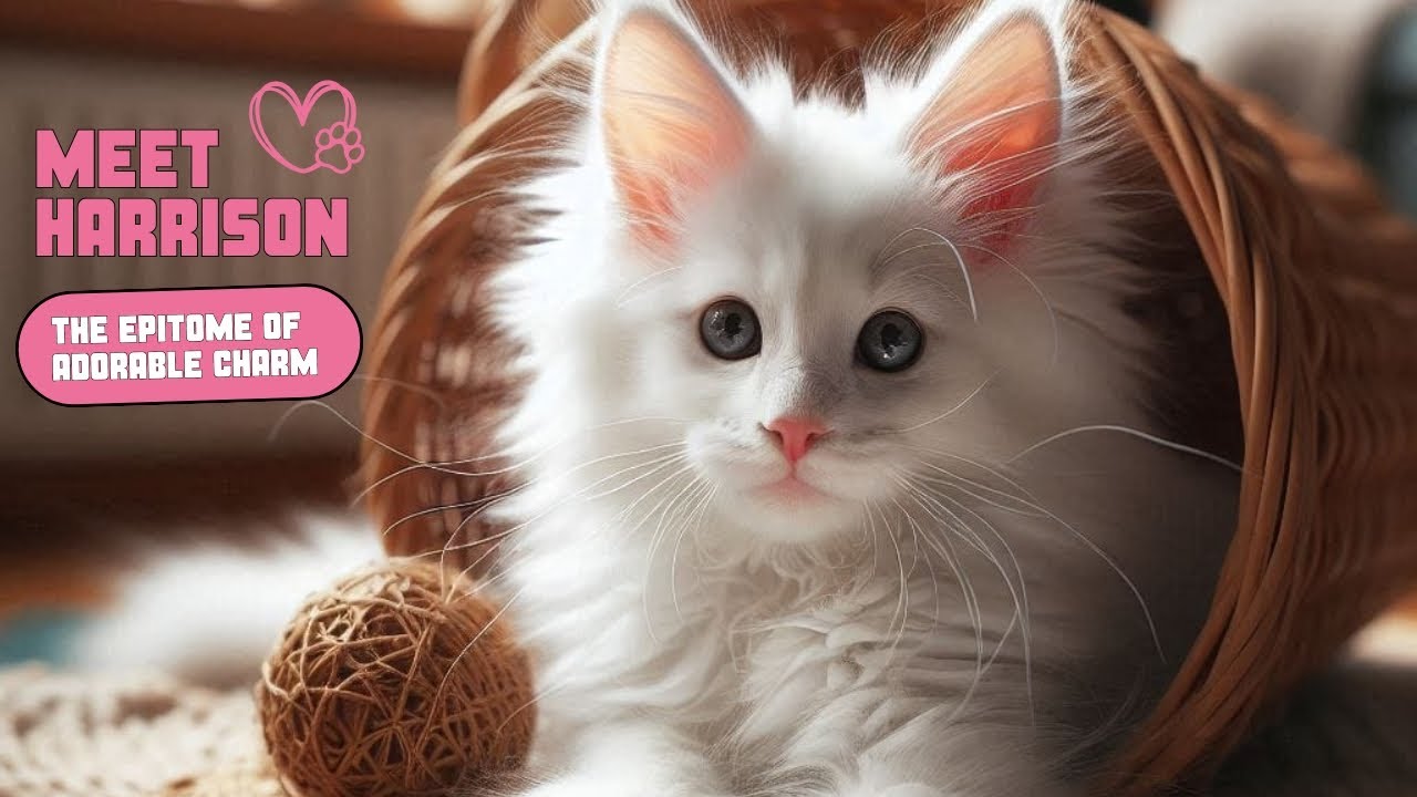 Meet Harrison 100 European Maine Coon Kitten Available for Adoption