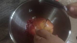 Deseeding Pomegranate, The Easy Way