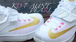 Nike Kd Vii Aunt Pearl Review On Feet