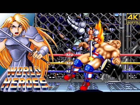 World Heroes - Janne D'Arc (Arcade / 1992) 4K 60FPS