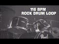 116 BPM Rock Drums Backing Track
