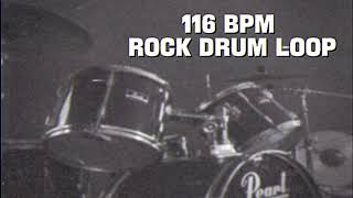 116 BPM Rock Drums Backing Track