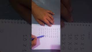 Multiplication Table of Ten by Alex Paik