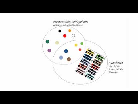 Wer diese Regel beherrscht, greift immer zu den richtigen Farben bei seiner Kleidung