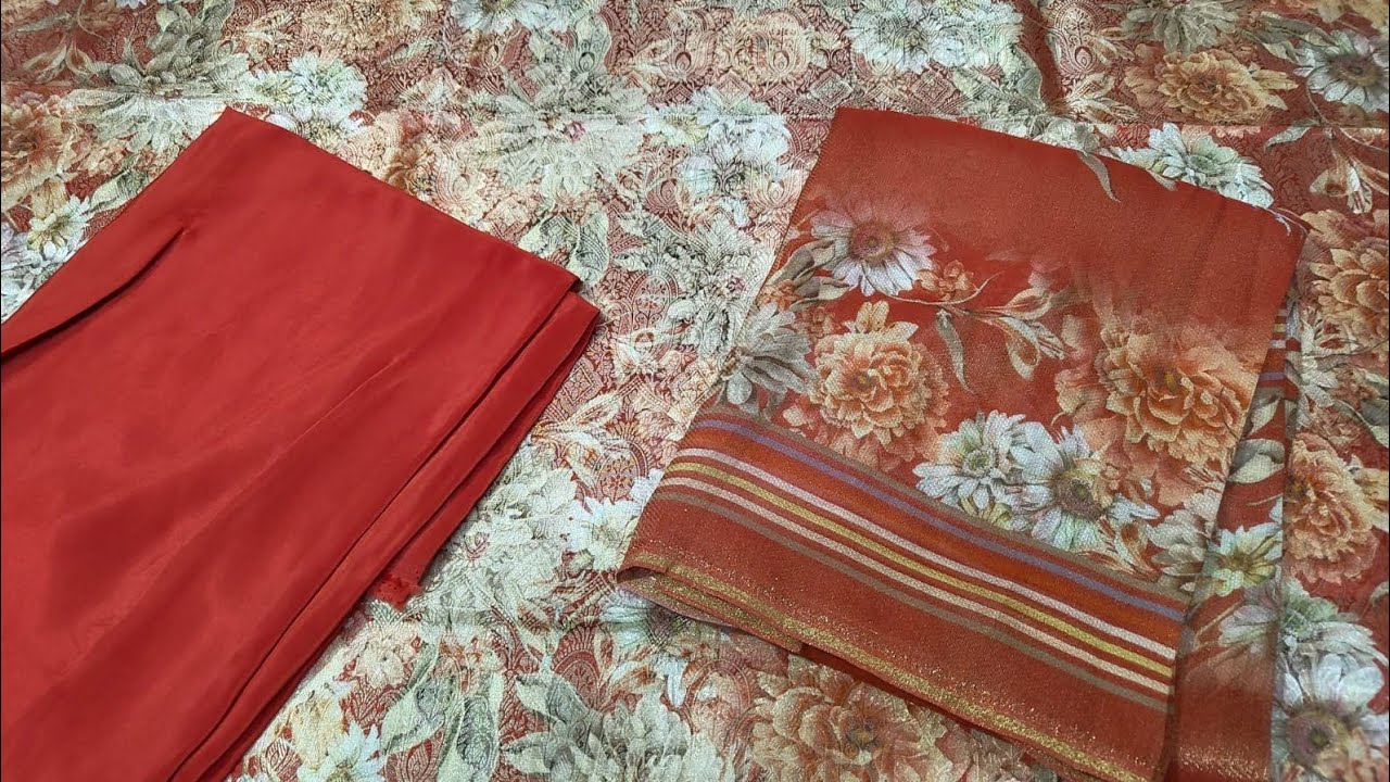 Rivaa brand zafira silk crepe bottom party wear collection