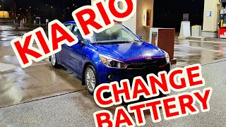 Kia Rio Battery Replacement | 2-Minute Tutorial