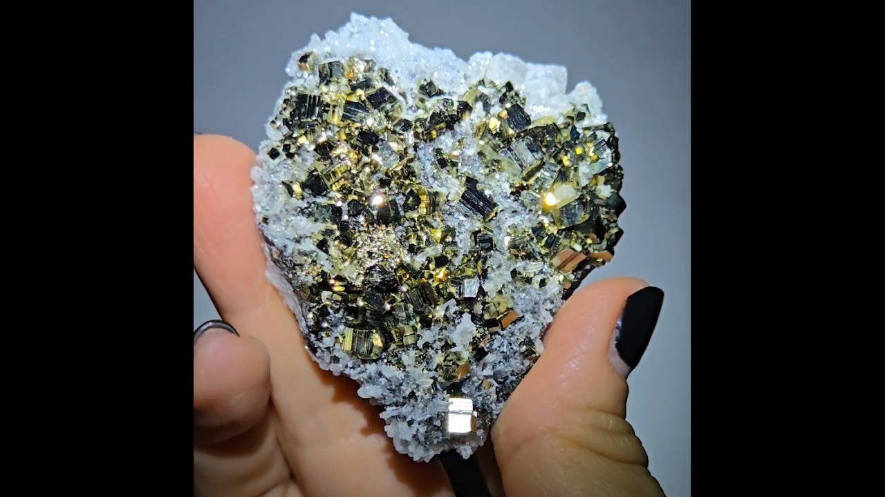 Pyrite with quartz and sphalerite from Bulgaria - PY81