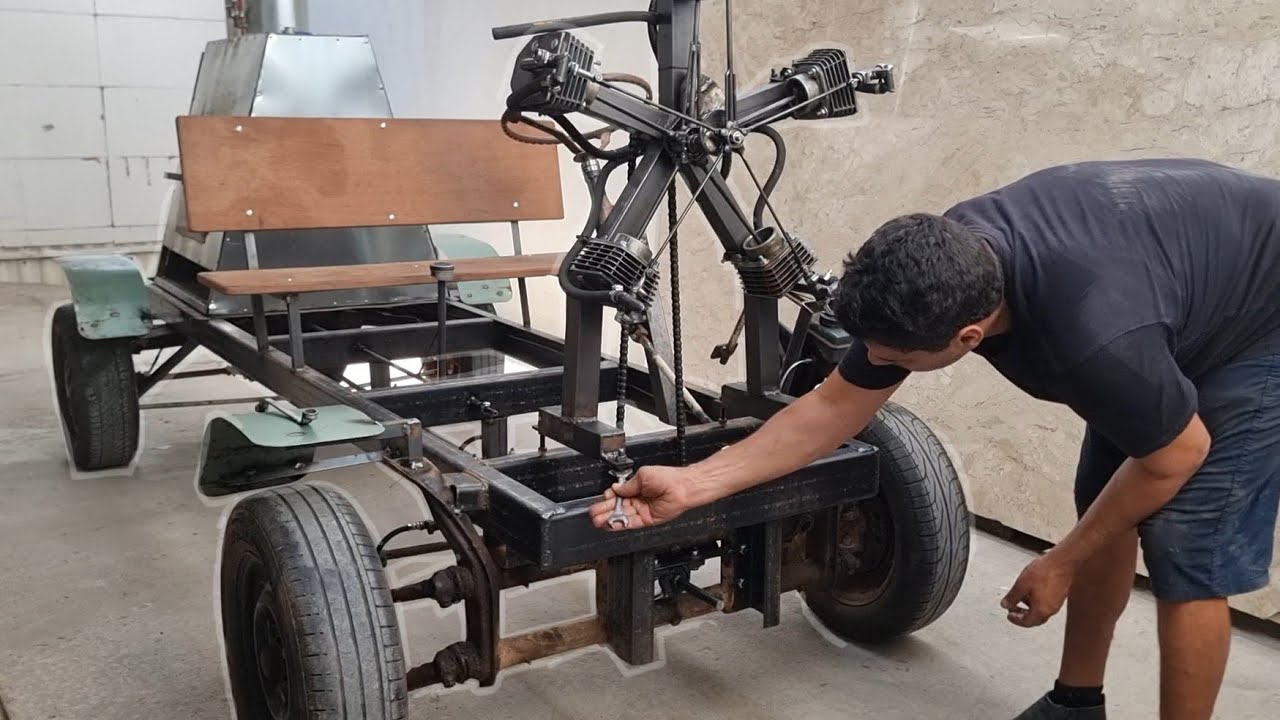 ЕМУ НИКОГДА БОЛЬШЕ НЕ ПРИДЕТСЯ ЕЗДИТЬ НА АЗС (автомобиль с паровым двигателем)