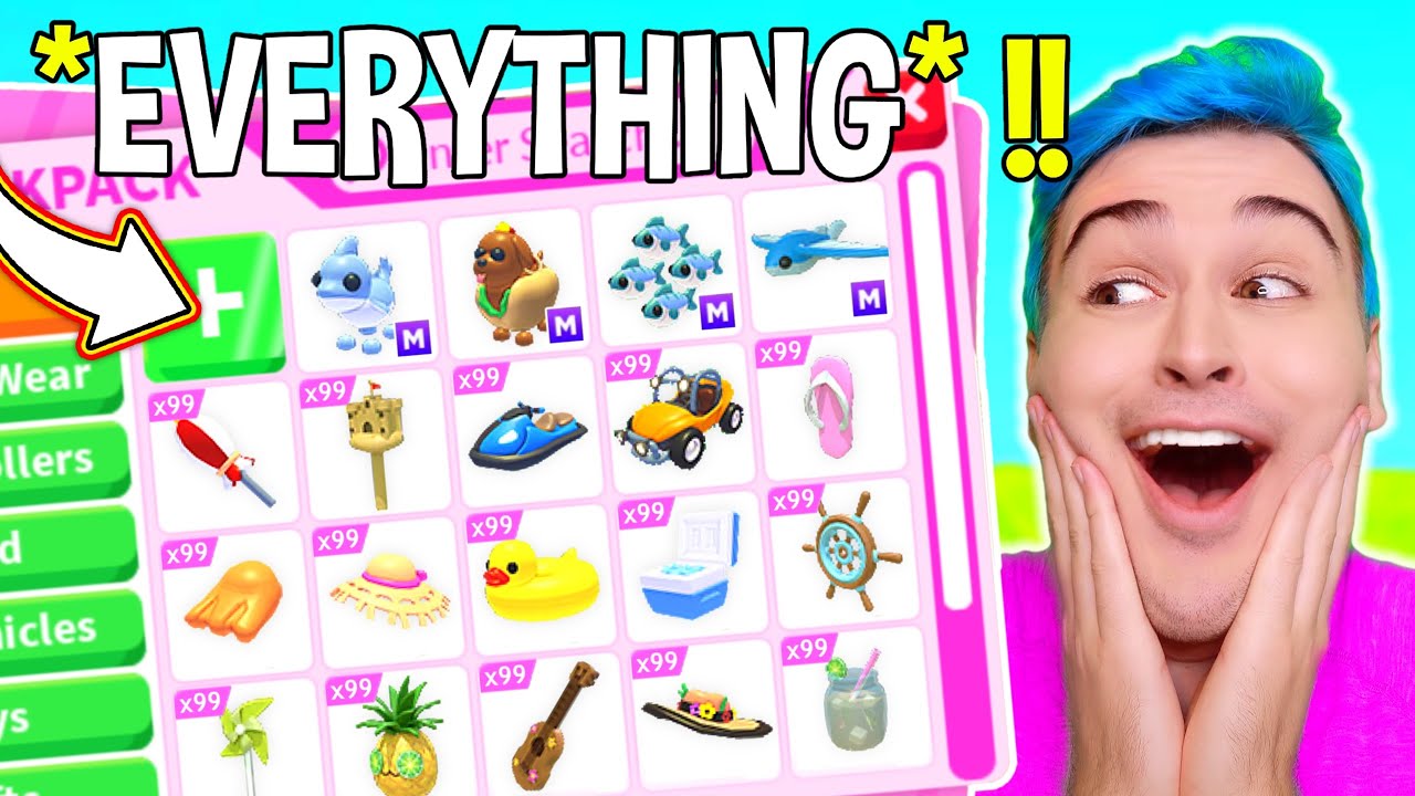 Unlocking *EVERYTHING* In Adopt Me SUMMER FEST Update !! New *SUMMER